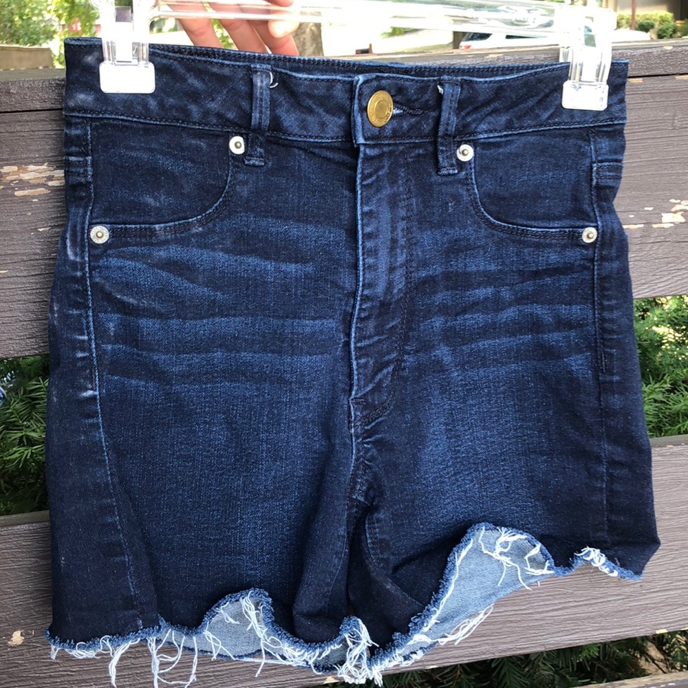 American Eagle high waisted denim shorts: Size 2
